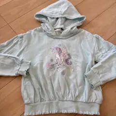 メゾピアノ　mezzo piano ユニコーン　トレーナー　140