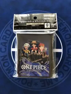ワンピース オフィシャルカードスリーブ 6 三船長(ドット) 複数あります