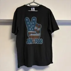 JUNK FOOD ピースサイン Tシャツ