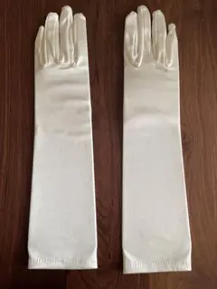 アイボリー ロンググローブ 約36cm