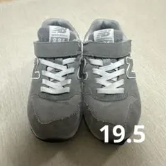 19.5cm New Balance 996 グレー スニーカー