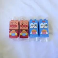 キャラメルコーン　ブロック　コキンちゃん　アンパンマン 4個セット