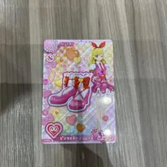アイカツ ピンクステージシューズ カード