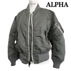 80s 初期 USA製 ALPHA MA-1 IDEAL フライトジャケット