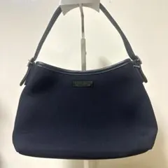オールドコーチ COACH ハンドバッグ ネオプレン生地　ブラック　チャーム付