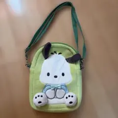 ポチャッコ ぬいぐるみショルダーバッグ 緑