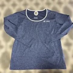 YONEX ダークブルー 長袖ウェア JP O