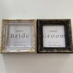 ウェディング受付　Bride & Groom