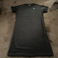 Puma ブラック 半袖ワンピース