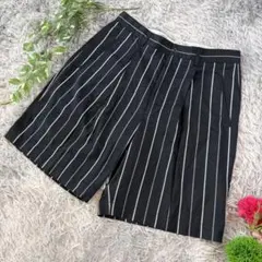 stripe slacks baggy shorts Cityboy - メルカリ