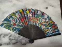 【新品未使用】Hello Kitty ROUND1 コラボ 扇子