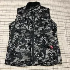 カモフラ柄☆迷彩 カモフラージュ柄 中綿ベスト Mサイズ