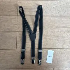 未使用　コムサイズム　サスペンダー