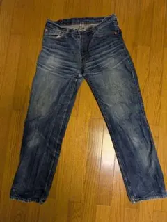 Levi's 502 ストレートデニム W34 L34 ヴィンテージ ヒゲ - メルカリ