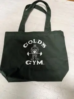 GOLD'S GYM トートバッグ カーキ　新品
