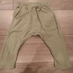 GU オリーブグリーン ポケット付きパンツ