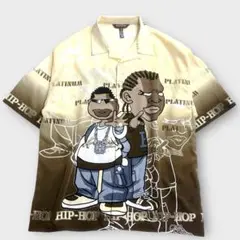 【極美品】HIPHOP HISTORY⭐️チカーノシャツ 3XL大きいサイズ y2