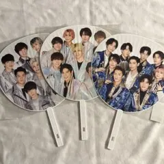 SnowMan カウコン　ジャンボうちわセット