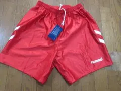 hummelヒュンメルゲームパンツ新品赤サイズM日本製44HAG