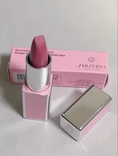 資生堂　SHISEIDO テクノサテン ジェル リップスティック　LE01 限定のサムネイル