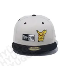59FIFTY Pokémonポケモン ピカチュウ ボックスロゴ キャップ ②