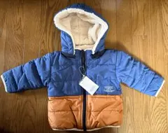 【新品・未着用】BREEZE 中綿ボアリバーシブルブルゾン 90cm