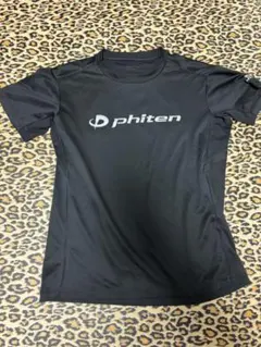 Phiten ファイテン Tシャツ ブラック