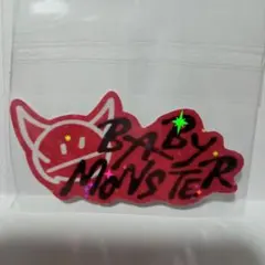 BABYMONSTER ベビモン ステッカー 赤