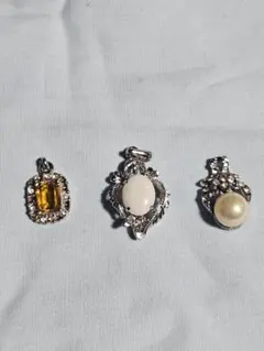 ペンダントトップ3点、指輪、ブレスレット(SV925)まとめ売り