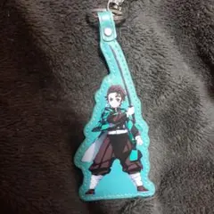 鬼滅の刃 レザーキーホルダー 炭治郎