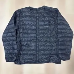 モンベル mont-bell スペリオダウン ラウンドネックジャケット　ブラック