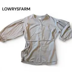 LOWRYSFARM ベージュ シャツ・ブラウス
