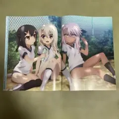 プリズマ☆イリヤ　艦これ　両面ピンナップポスター　美遊　夕立　　メガミマガジン