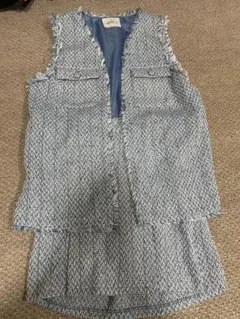 earth music & ecology ノースリーブチュニック　セットアップ