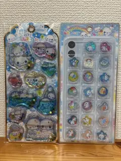 匿名配送 あわわちゃん キラコロ ウォーターシール 2枚セット
