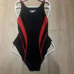 Speedo FINA認証 水着 黒/赤 SP210531