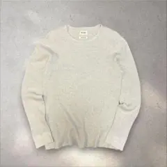 BEAMS thermal waffle ロンT 日本製 grunge y2kのサムネイル