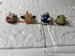 ガラスのウミウシ4匹セット