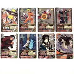 NARUTO疾風伝 ナルティメットミッション データカードダス 8枚セット キラ