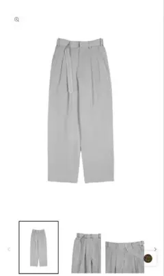 Cornier】 SILKLINEN FADEDGABARDINE PANTS - メルカリ