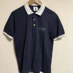 希少　90s PICONE 刺繍ロゴ　ポロシャツ　メンズM