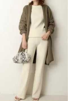 MUSE de Deuxieme classe ショートガウン カーキ　コート