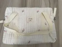 チューリップ柄　マザーズバッグ　ヌビバッグ