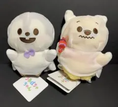 【未使用】ディズニー　うるぽちゃちゃん　チップ、プーさん　ハロウィン　おばけ