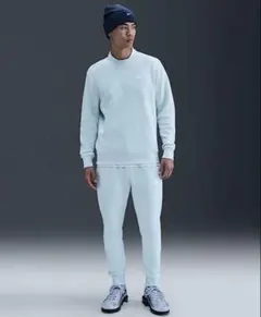 Nike ライトブルー セットアップ