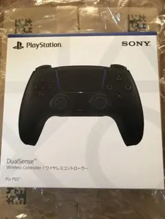 ほぼ新品 Dualsense black PS5コントローラー