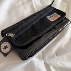 Converse 黑 光澤 筆袋
