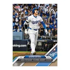 801 大谷翔平　MLB Topps now ポストシーズン初ホームラン