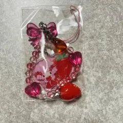 サンリオ　いちご新聞　50周年　マイスウィートピアノ　シークレットストラップ