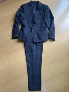 コムサエンジェル130A 紺ブレザー コムサイズム120A チェックパンツ